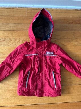 Red Vineyard Vines 2T raincoat